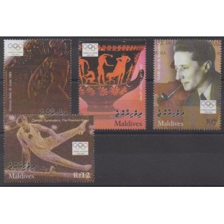 Acheter cette série de timbres des Maldives de l'année 2004 (No 3624/3627).