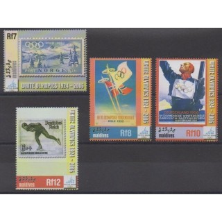 Buy this set of stamps of Maldives of the year 2006 (Nb 3740/3743).