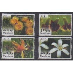 Maldives - 2007 - Nb 3802/3805 - Flowers