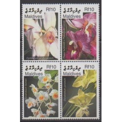Maldives - 2007 - No 3794/3797 - Orchidées