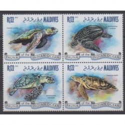 Maldives - 2013 - Nb 4043/4046 - Turtles
