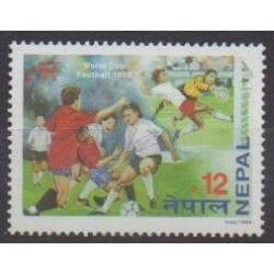 Népal - 1998 - No 629 - Coupe du monde de football
