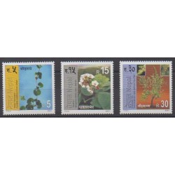 Nepal - 2001 - Nb 703/705 - Flora