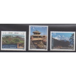 Nepal - 2001 - Nb 709/711 - Tourism