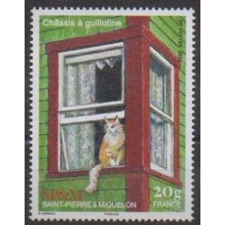 Acheter ce timbre de Saint-Pierre et Miquelon de l'année 2022 (Châssis à guillotine).
