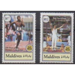 Maldives - 1994 - No 1893/1894 - Jeux Olympiques d'été