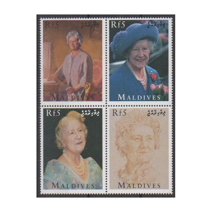 Buy this set of stamps of Maldives of the year 1995 (Nb 2027/2030).