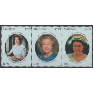 Buy this set of stamps of Maldives of the year 1996 (Nb 2228/2230).