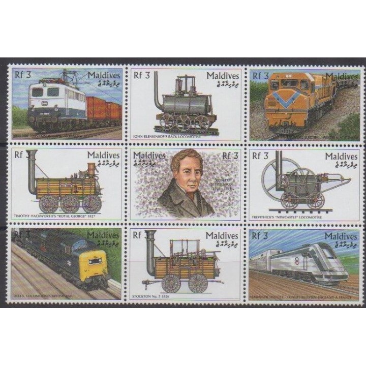 Buy this set of stamps of Maldives of the year 1996 (Nb 2281/2289).