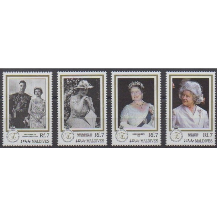 Buy this set of stamps of Maldives of the year 1999 (Nb 2849/2852).