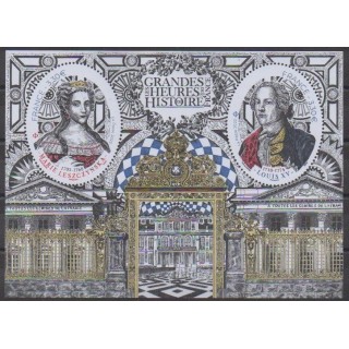 Buy this souvenir sheet  of France of the year 2022 (Nb BF Louis XV - Marie Leszczinska).