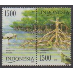 Indonesia - 2005 - Nb 2143/2144 - Environment