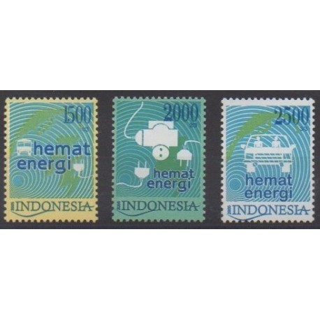 Indonésie - 2005 - No 2154/2156 - Environnement