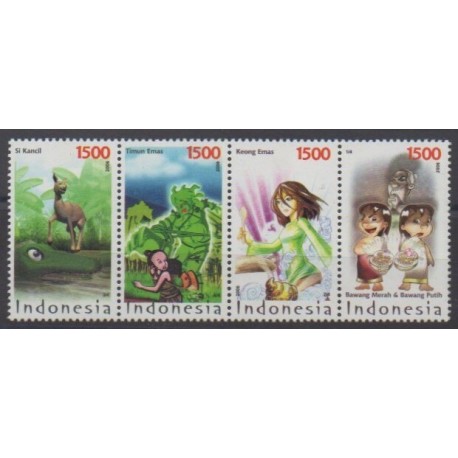 Indonésie - 2006 - No 2163/2166 - Littérature