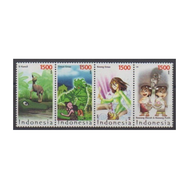 Buy this set of stamps of Indonesia of the year 2006 (Nb 2163/2166).