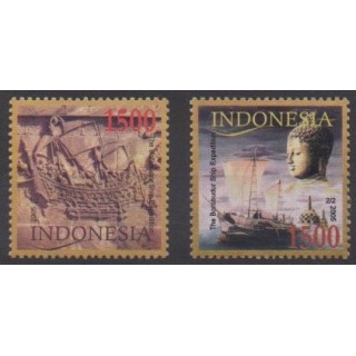 Buy this set of stamps of Indonesia of the year 2005 (Nb 2157/2158).