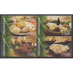 Indonesia - 2006 - Nb 2201/2204 - Gastronomy