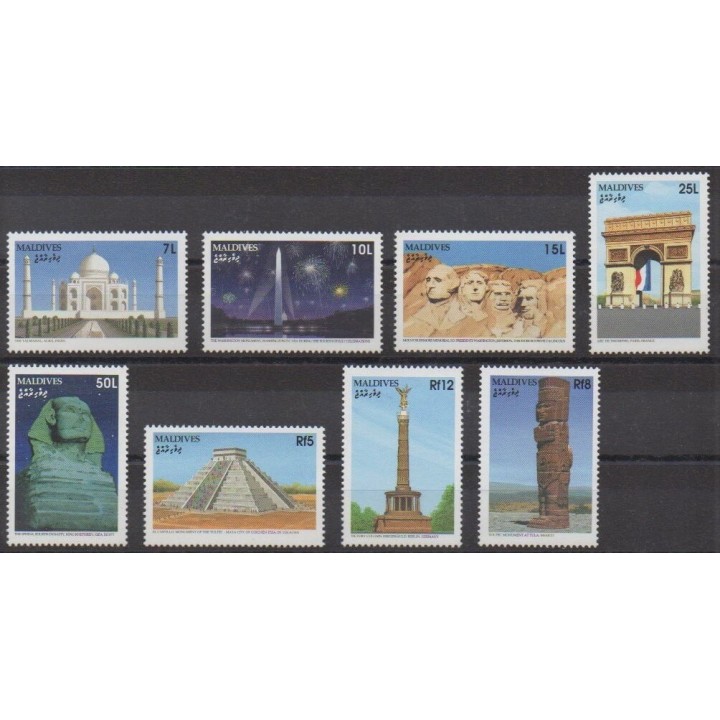 Acheter cette série de timbres des Maldives de l'année 1995 (No 1957/1964).