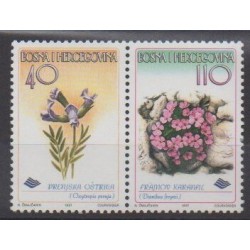Bosnia and Herzegovina - 1997 - Nb 233/234 - Flowers