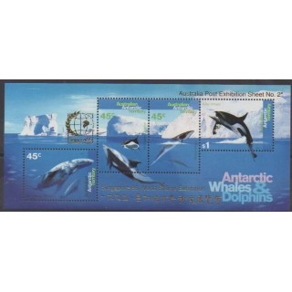 Buy this souvenir sheet  of Australian Antarctic Territory of the year 1995 (Nb BF2).
