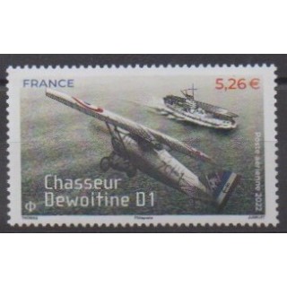 Acheter ce timbre de poste aérienne française de l'année 2022 (No PA92).