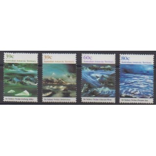 Acheter cette série de timbres d'Autralie antarctique de l'année 1989 (No 84/87).