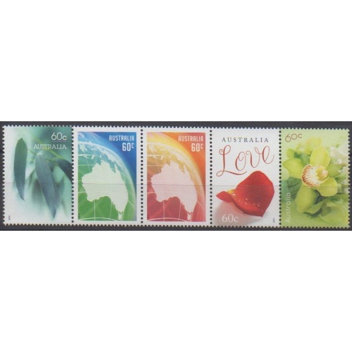 Acheter cette série de timbres d'Australie de l'année 2013 (No 3733/3737).