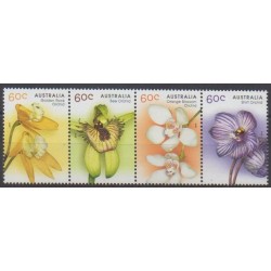 Australia - 2014 - Nb 3901/3904 - Orchids