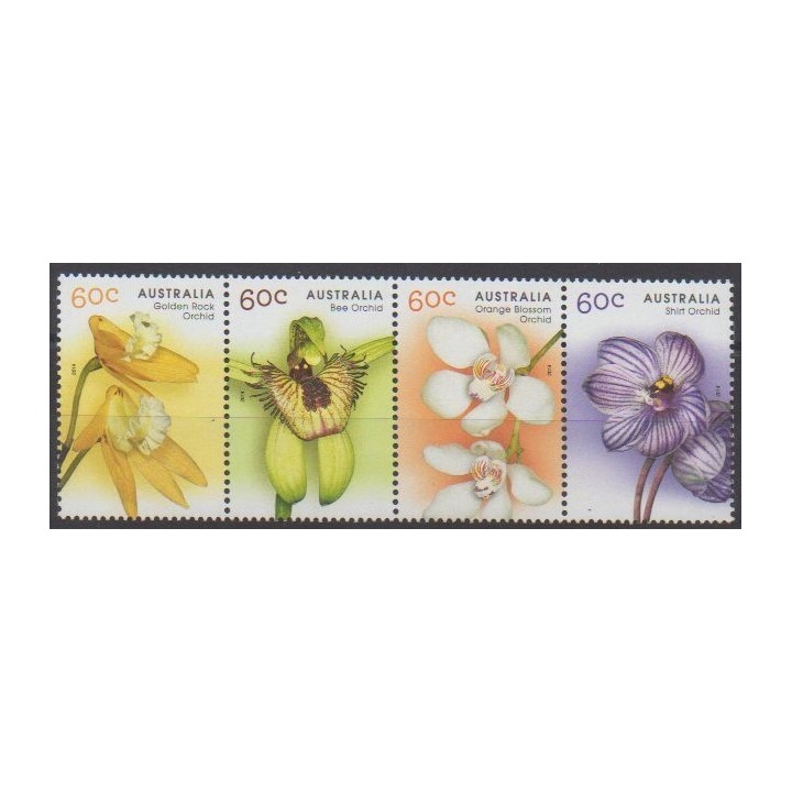 Acheter cette série de timbres d'Australie de l'année 2014 (No 3901/3904).