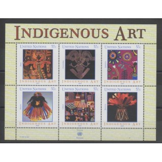 Timbres - Nations Unies (ONU - New-York) - 2003 - No 895/900 - art divers
