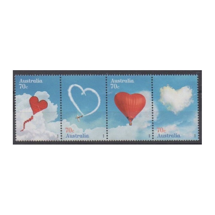Acheter cette série de timbres d'Australie de l'année 2015 (No 4086/4089).