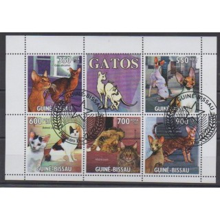 Buy this set of stamps of Guinea-Bissau of the year 2010 (Nb 3414/3418). - Used