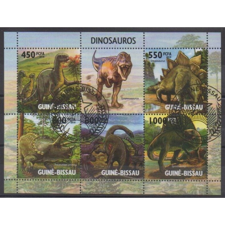 Acheter cette série de timbres de Guinée-Bissau de l'année 2010 (No 3222/3226). - Oblitéré