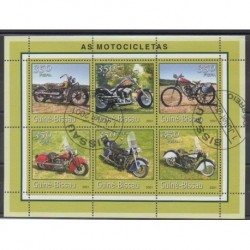 Guinea-Bissau - 2001 - Nb 1031ER/1031EW - Motorcycles - Used