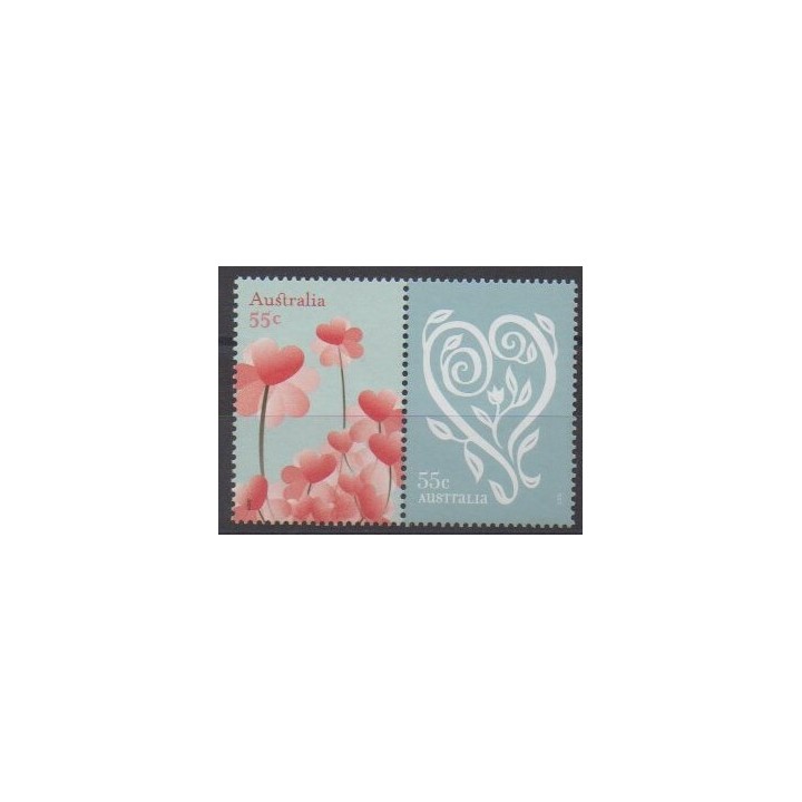 Acheter cette série de timbres d'Australie de l'année 2009 (No 3022/3023).