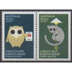 Australie - 2009 - No 3037/3038 - Environnement