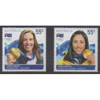 Acheter cette série de timbres d'Australie de l'année 2010 (No 3226/3227).