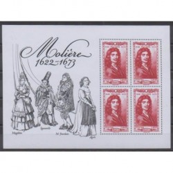 France - Blocks and sheets - 2022 - Nb BF Molière - Literature