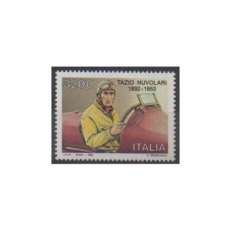 Italie - 1992 - No 1967 - Voitures - Sports divers