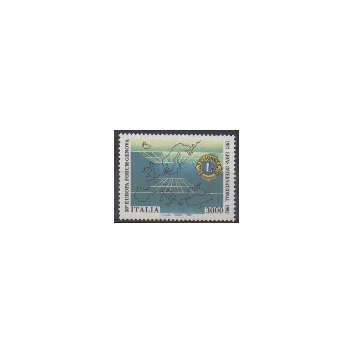 Acheter ce timbre d'Italie de l'année 1992 (No 1982).