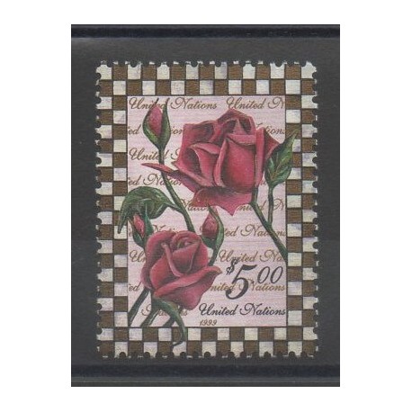 Nations Unies (ONU - New-York) - 1999 - No 792 - Roses