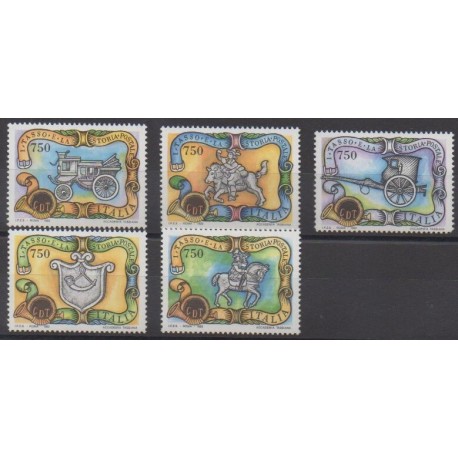 Italie - 1993 - No 2032/2036 - Service postal
