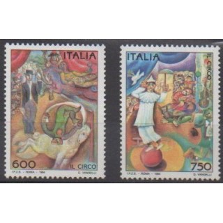 Buy this set of stamps of Italy of the year 1994 (Nb 2041/2042).