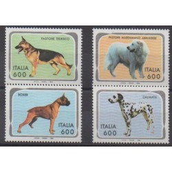 Italy - 1994 - Nb 2047/2050 - Dogs