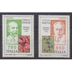 Italie - 1994 - No 2058/2059 - Sciences et Techniques - Europa