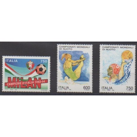 Italie - 1994 - No 2060/2062 - Sports divers