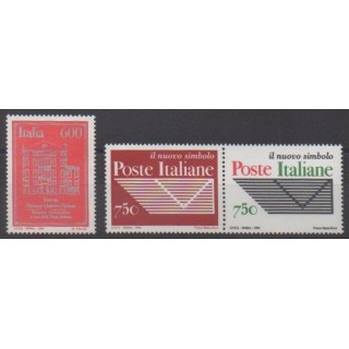 Buy this set of stamps of Italy of the year 1994 (Nb 2086/2088).