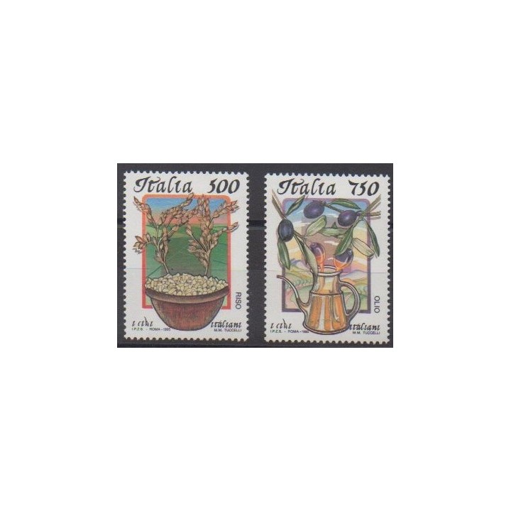 Acheter cette série de timbres d'Italie de l'année 1995 (No 2093/2094).
