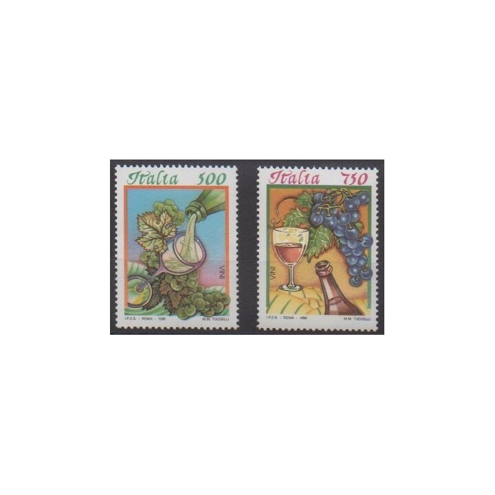 Acheter cette série de timbres d'Italie de l'année 1996 (No 2155/2156).