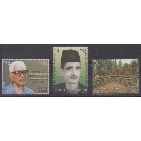 Népal - 2013 - No 1063/1065 - Célébrités